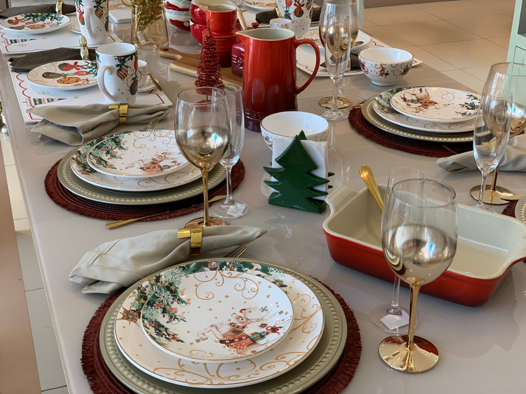 mesa posta natal personalizada