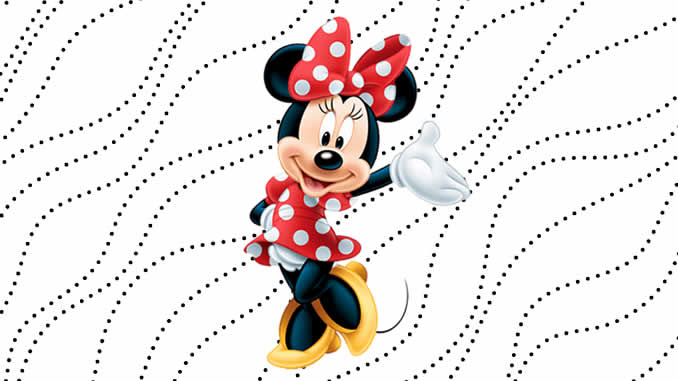minnie colorir