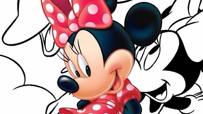 erros comuns ao colorir a minnie mouse