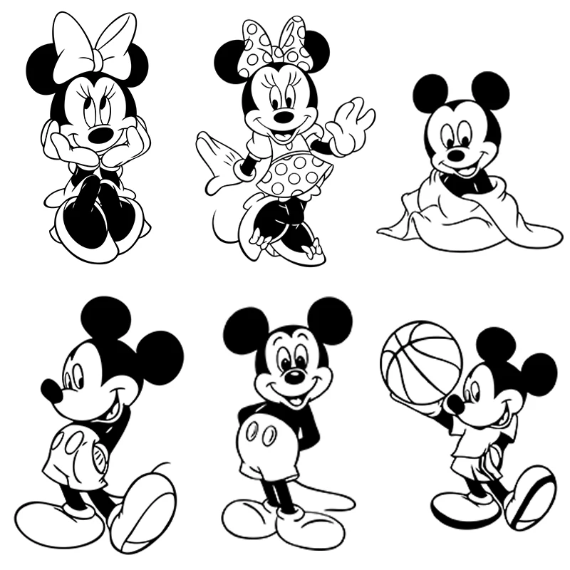 minnie mouse para colorir