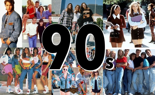 looks moda anos 90 inspiração