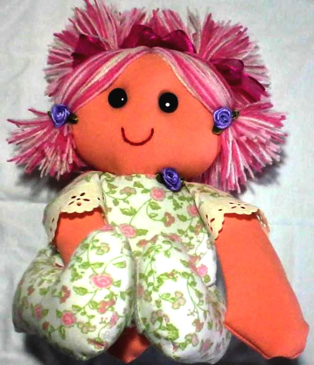 molde da boneca de pano tata