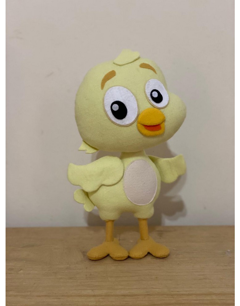 molde da galinha pintadinha de feltro