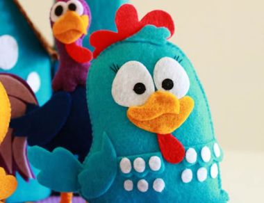 Onde Encontrar Moldes de Feltro Gratuitos para Outros Personagens Infantis