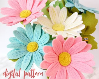 Comparativo: Cola Quente vs. Costura para Flores de Feltro