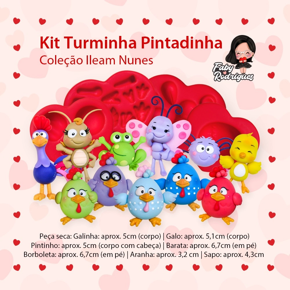 Onde Encontrar e Baixar Moldes Exclusivos da Turma da Galinha Pintadinha