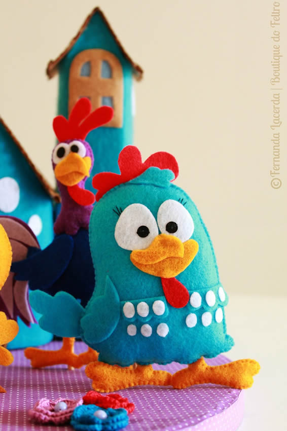 moldes da galinha pintadinha e sua turma em eva