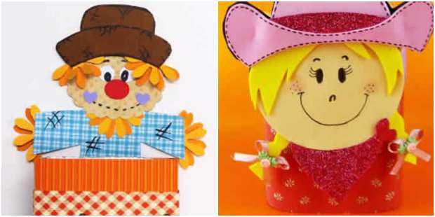 10 Ideias Criativas de Decoração de Festa Junina com EVA