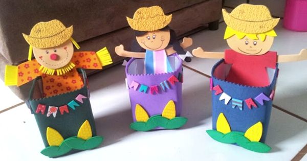 10 Ideias Criativas de Decoração de Festa Junina com EVA