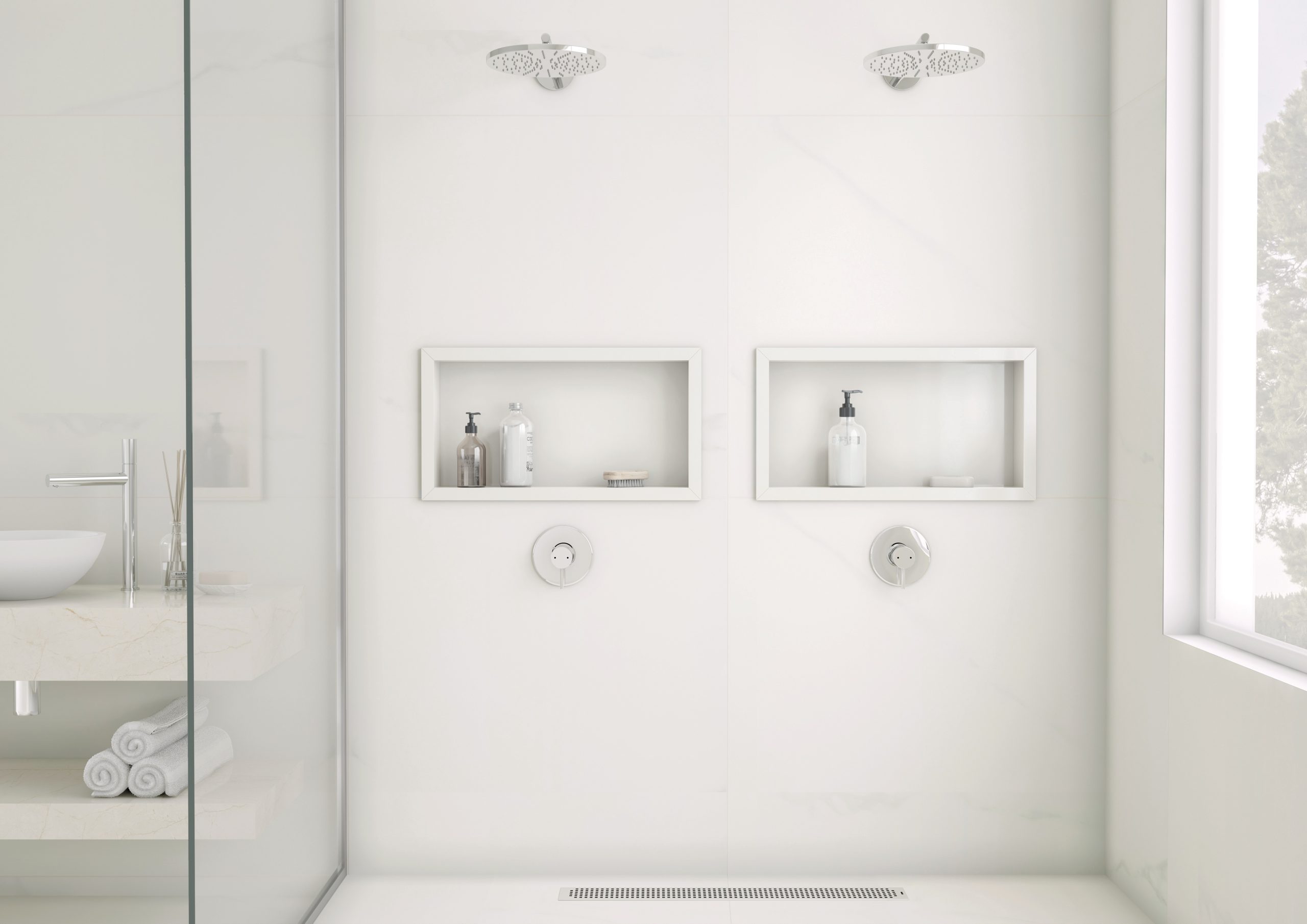 nicho de porcelanato