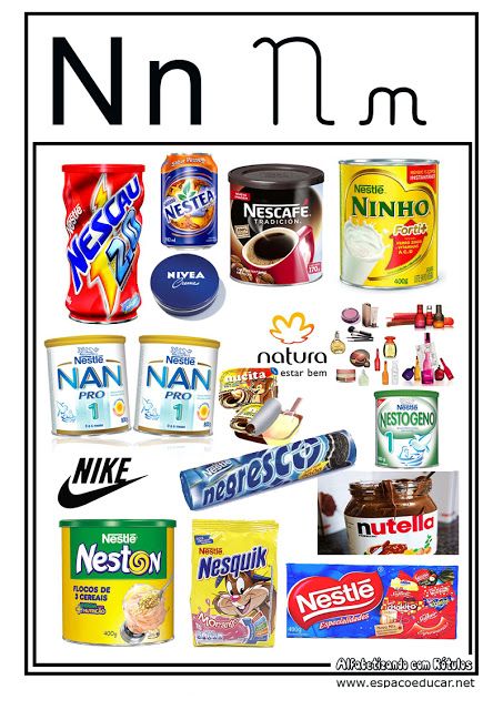 nome de alimento com a letra n