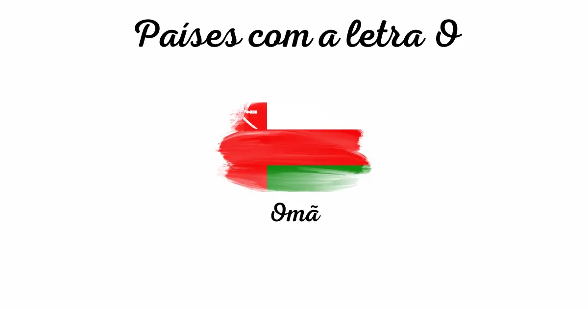 nome de pais com a letra o