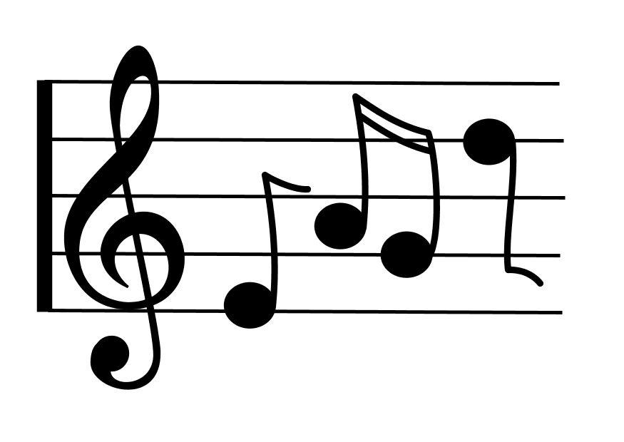 erros comuns ao colorir notas musicais