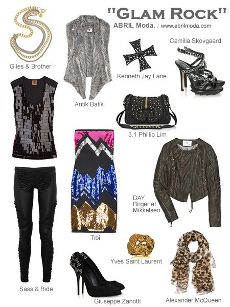 o que é o estilo glam rock