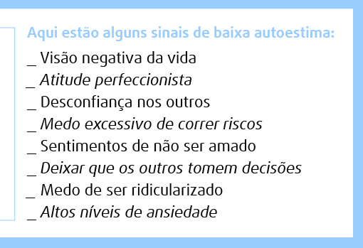 dicas para aumentar autoestima