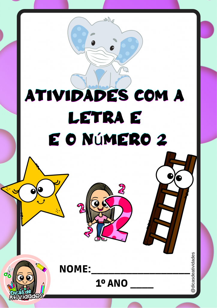 lista de objetos com a letra e para brincadeira