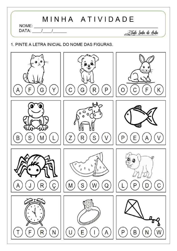 custo médio de objetos com a letra l