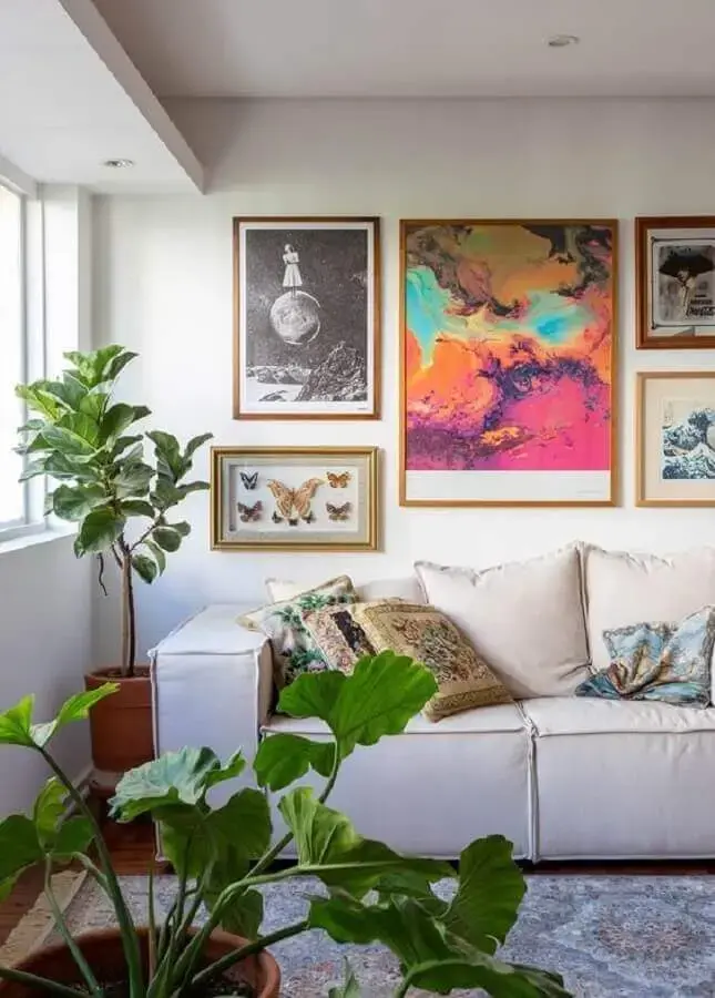 onde encontrar quadros para decoracao de apartamento pequeno