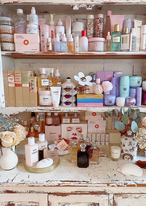 organizacao de produtos no box