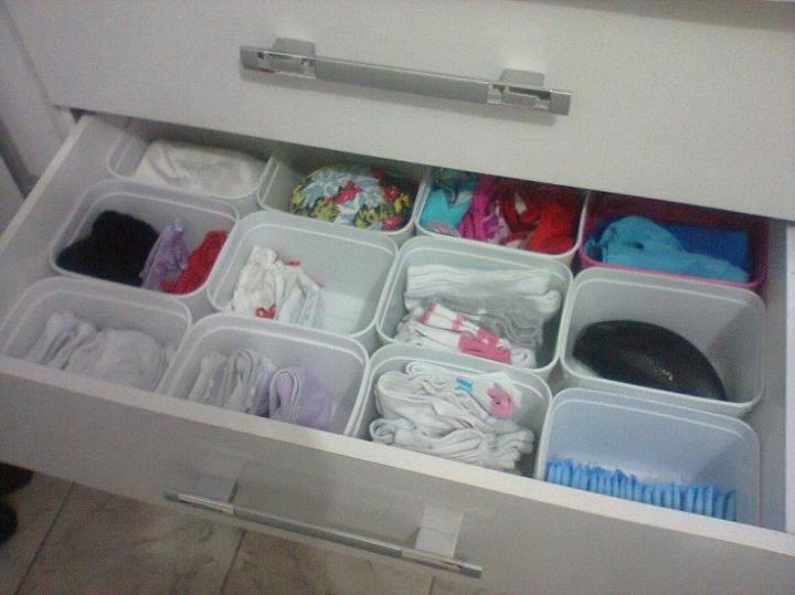 organizacao de produtos no box