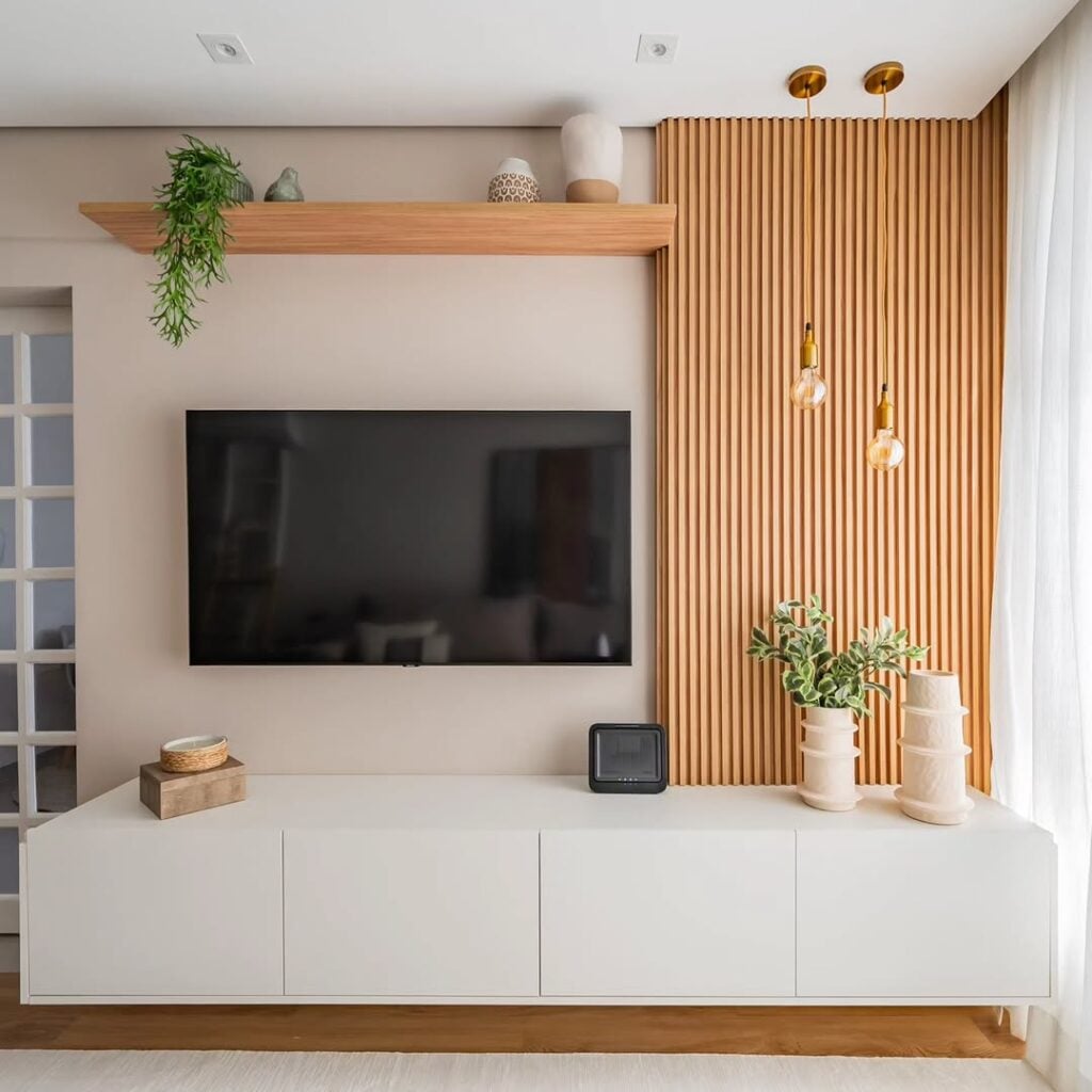 painel ripado de MDF vs. painel ripado de madeira maciça: qual escolher?
