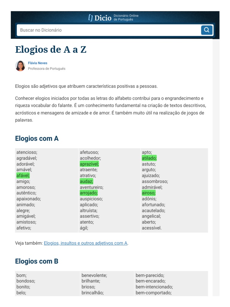 lista de palavras positivas com a letra i para inspirar