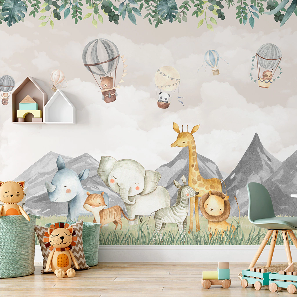 papel de parede infantil para quarto de criança maior