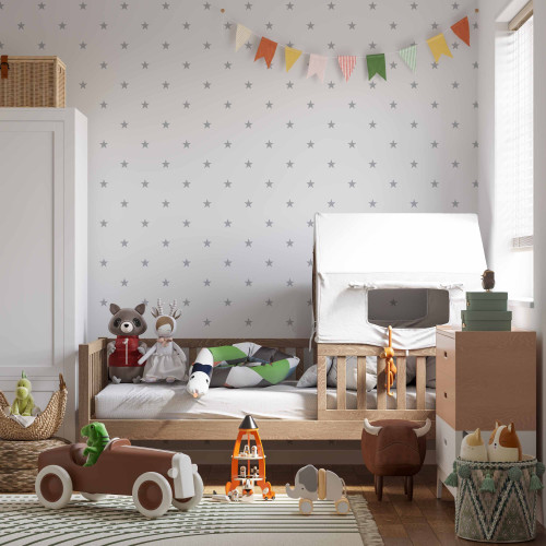 papel de parede infantil candy colors