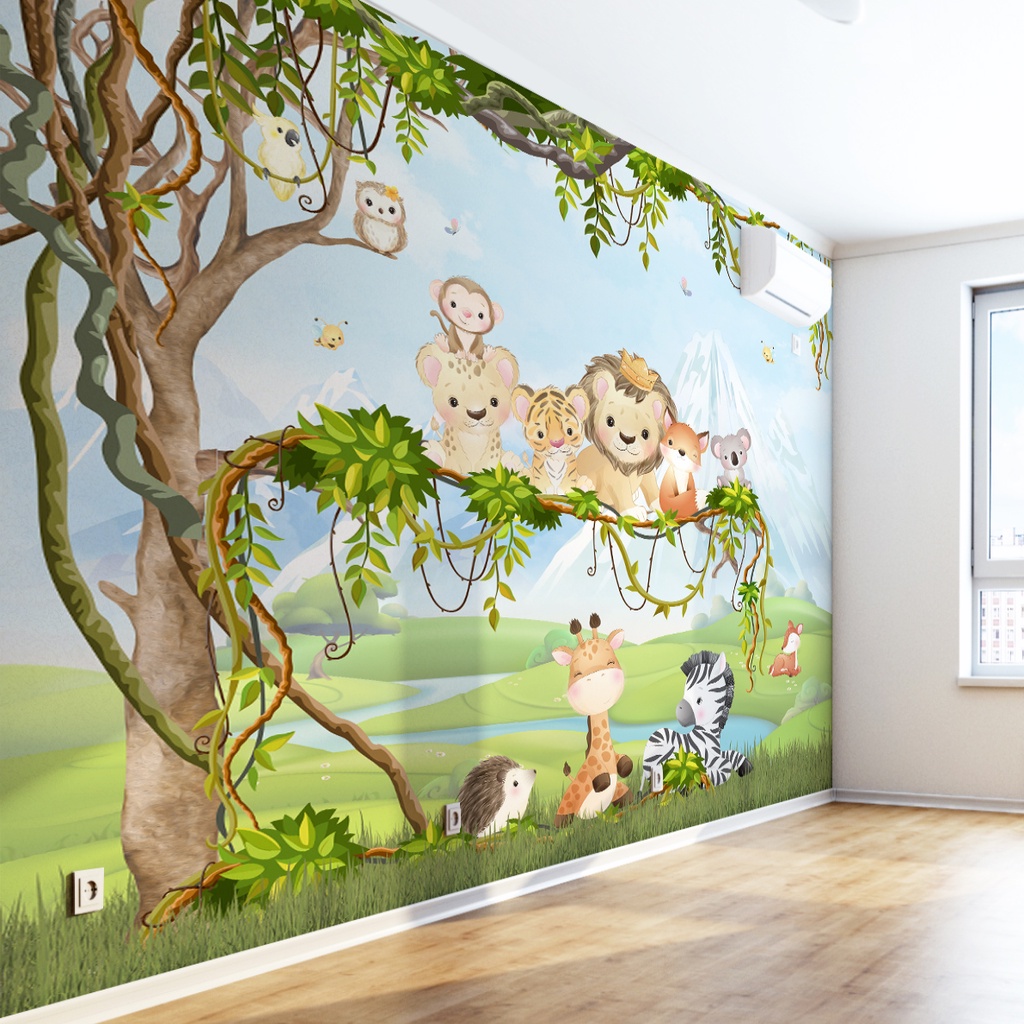 papel de parede infantil para menino