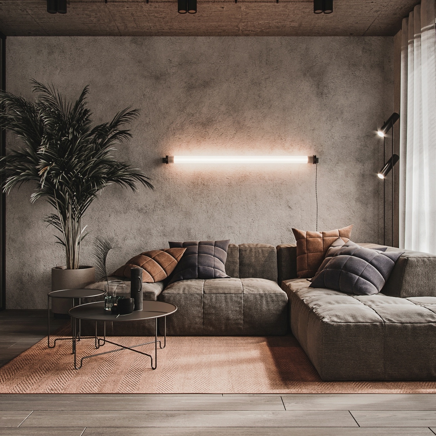 parede de cimento queimado 2