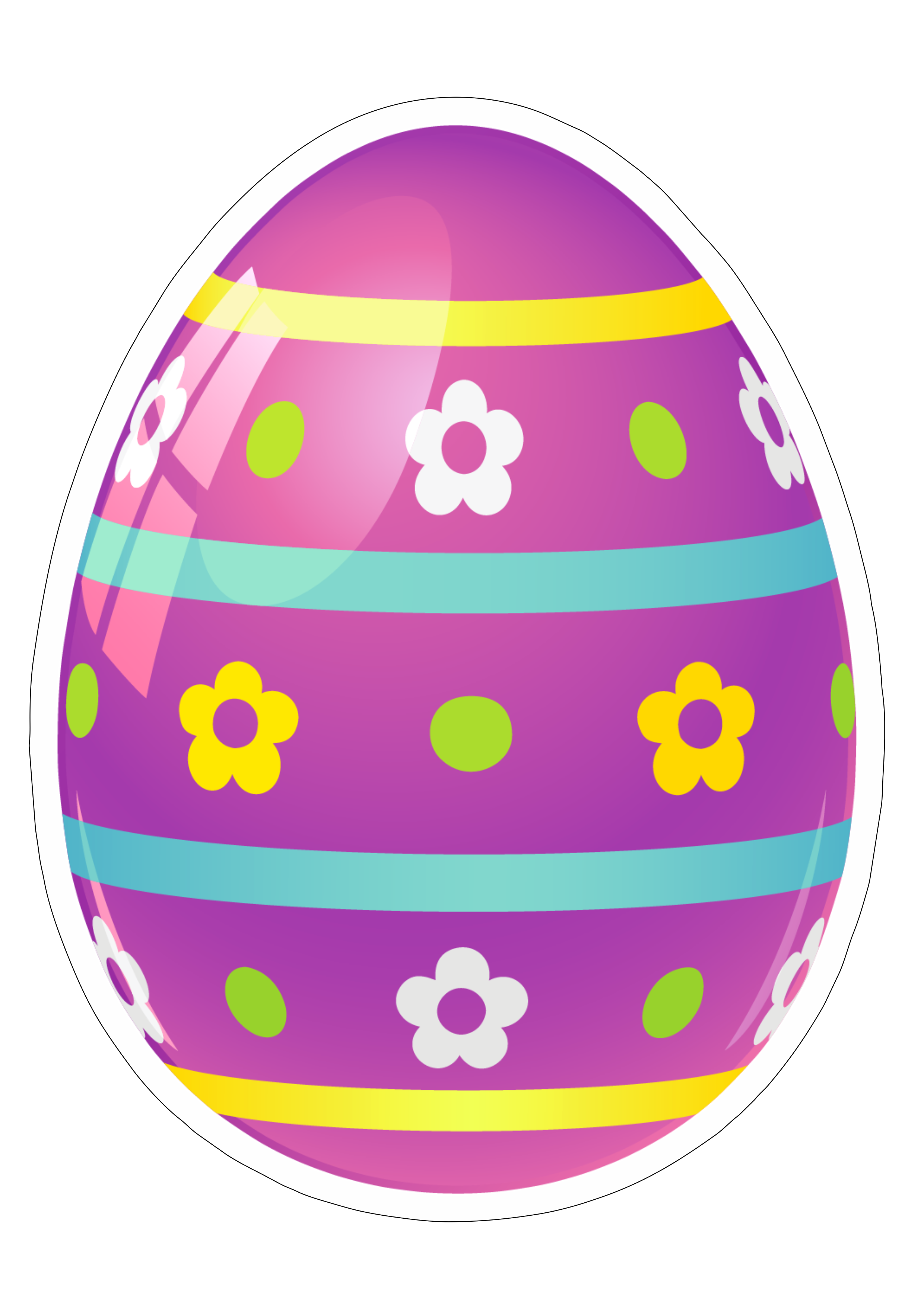 Diferenças entre ovos de Páscoa PNG realistas e ilustrados