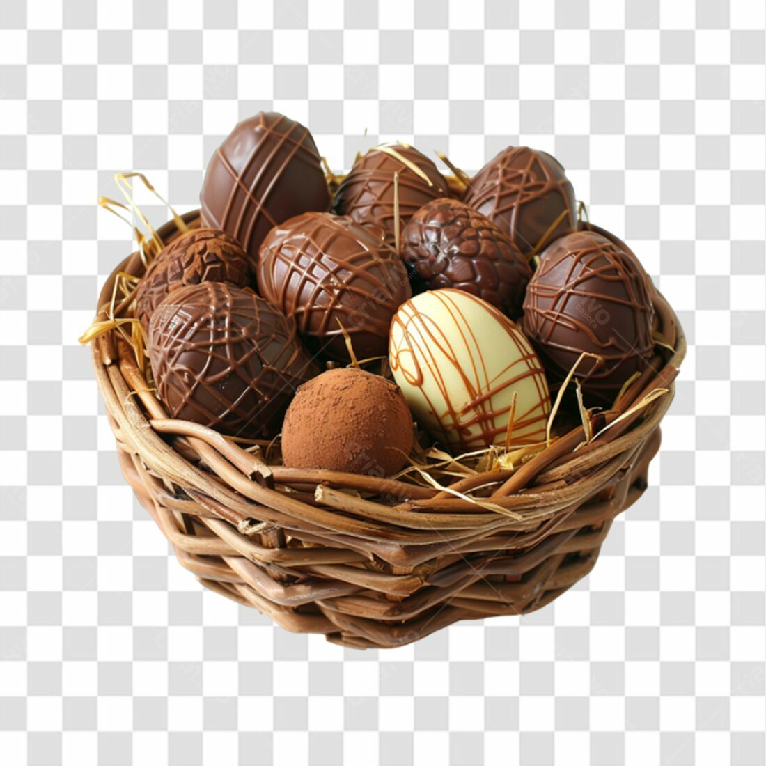 Ideias criativas com ovos de Páscoa PNG para a Páscoa 2024