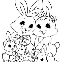 Os Melhores Desenhos de Páscoa para Colorir e Imprimir Gratuitamente