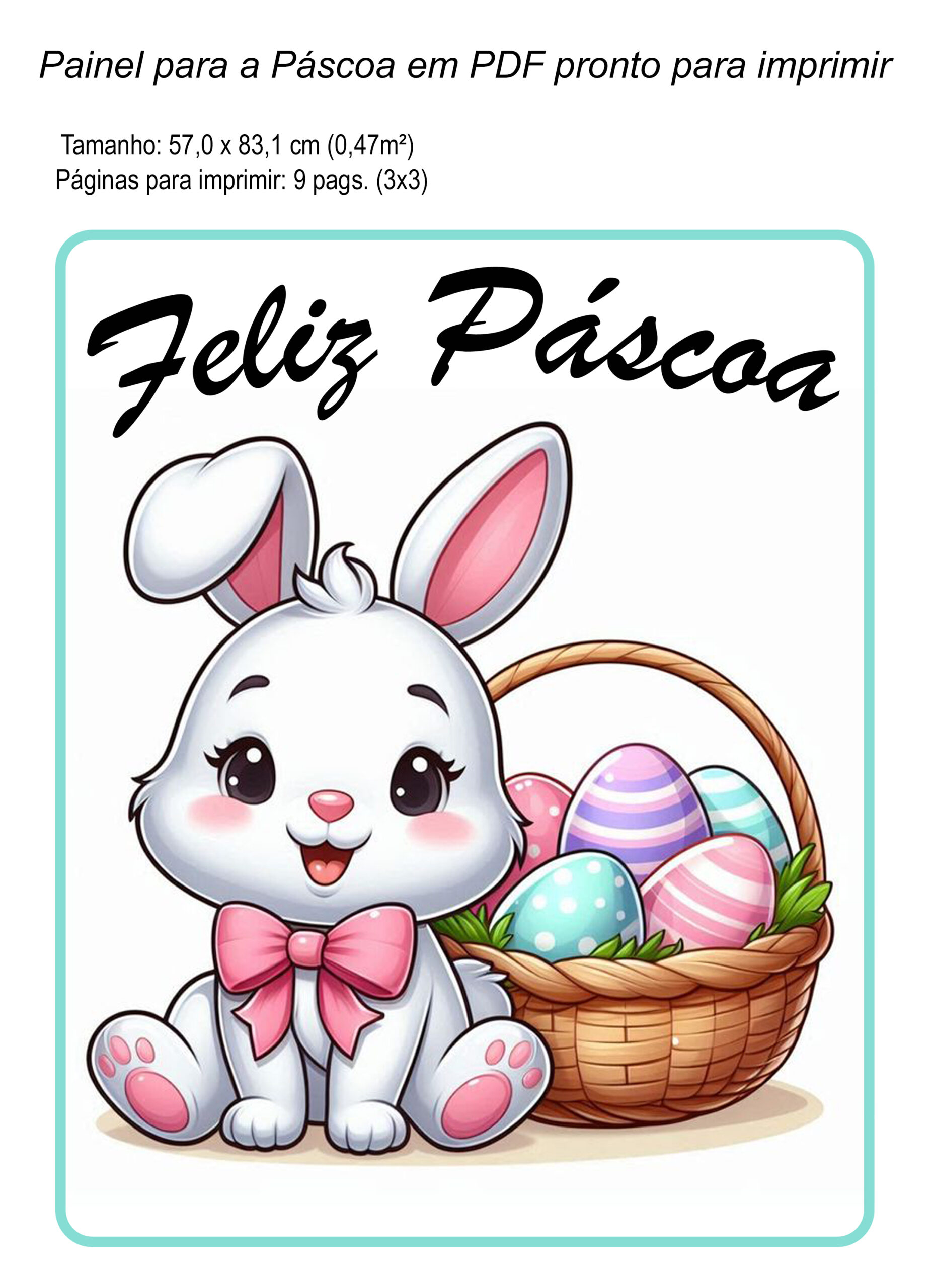 Ideias Criativas de Lembrancinhas de Páscoa para Imprimir e Montar