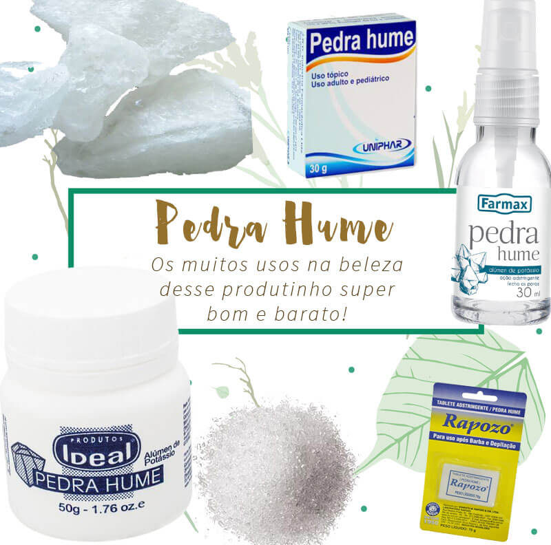 pedra hume: o segredo natural para uma pele impecável após o barbear