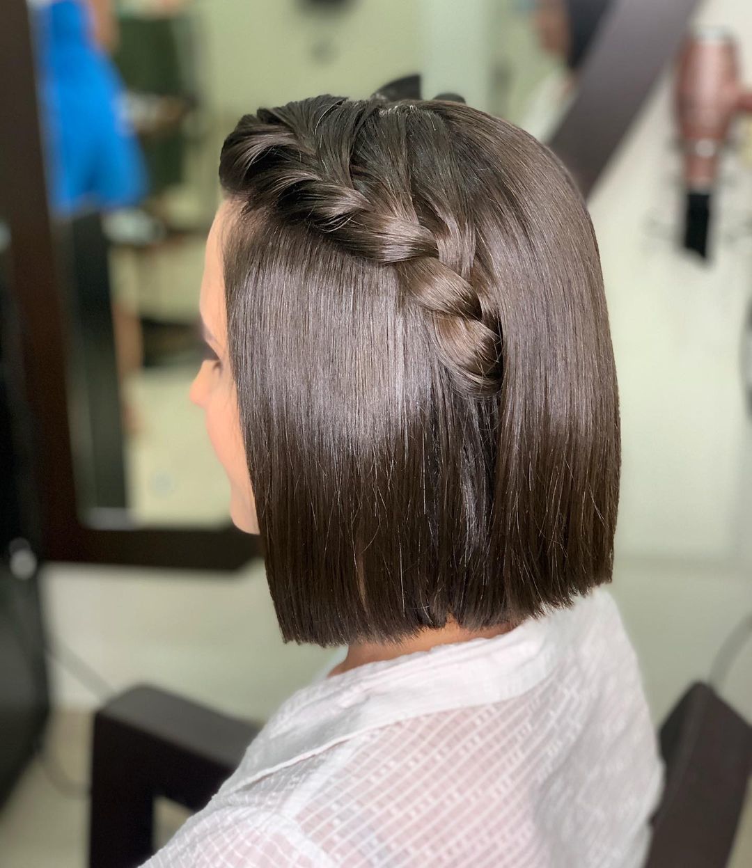 penteado cabelo curto