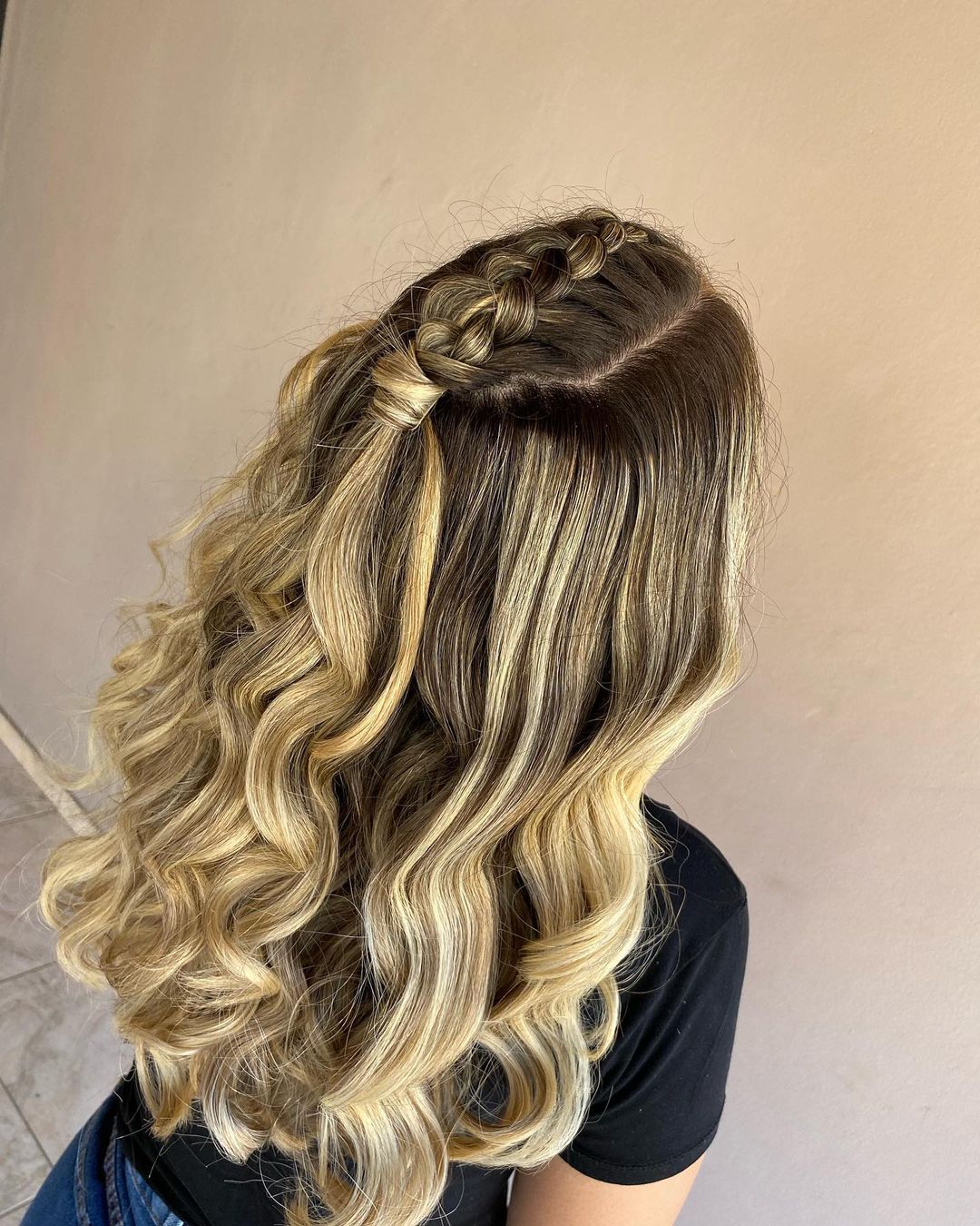 penteado com trança para casamento