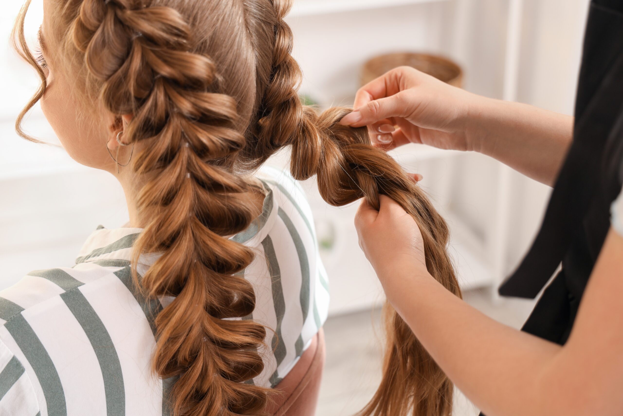 penteados com trança para cabelo curto