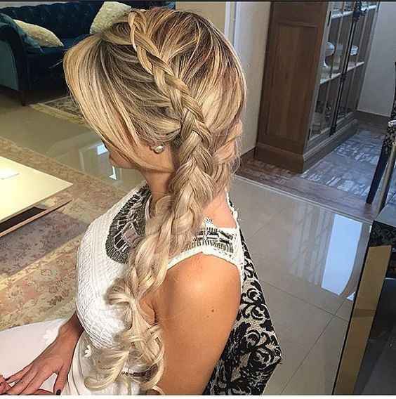 penteados com trança box braids