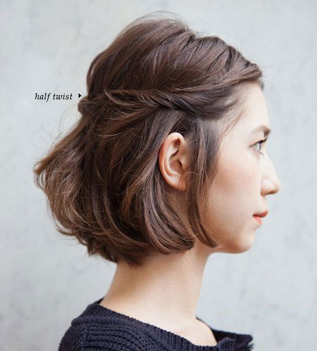 penteados cabelo curto tumblr