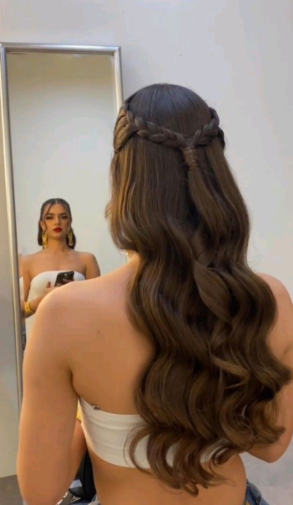 penteados para controlar o frizz