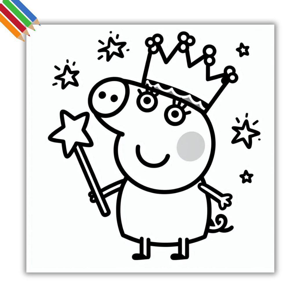 erros comuns ao imprimir desenhos peppa pig