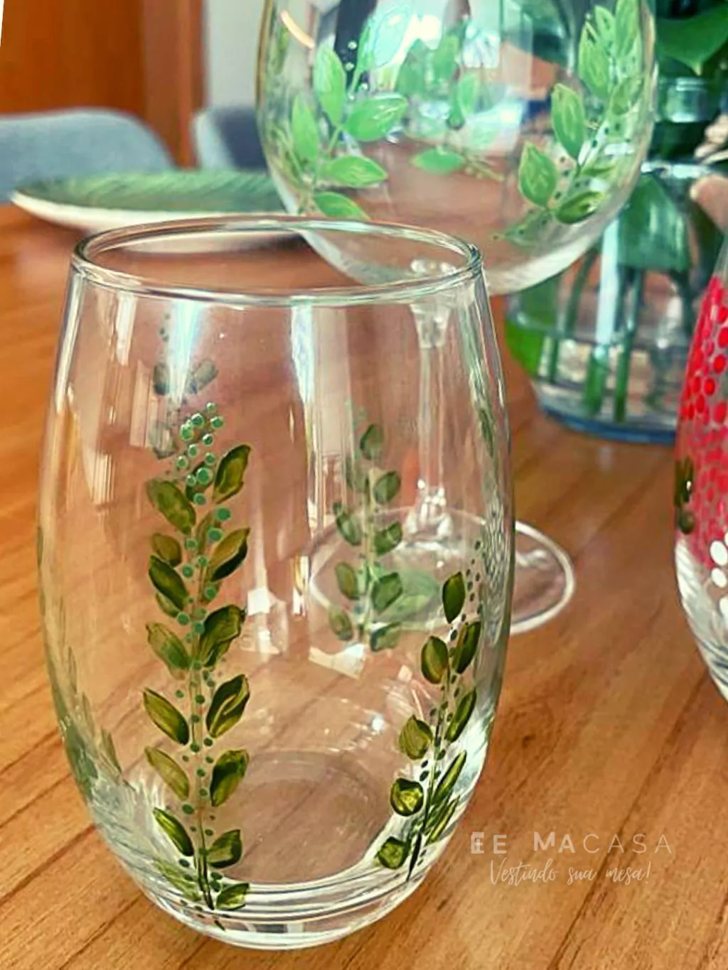 Desvendando a Chalk Paint: Pintura em vidro sem primer