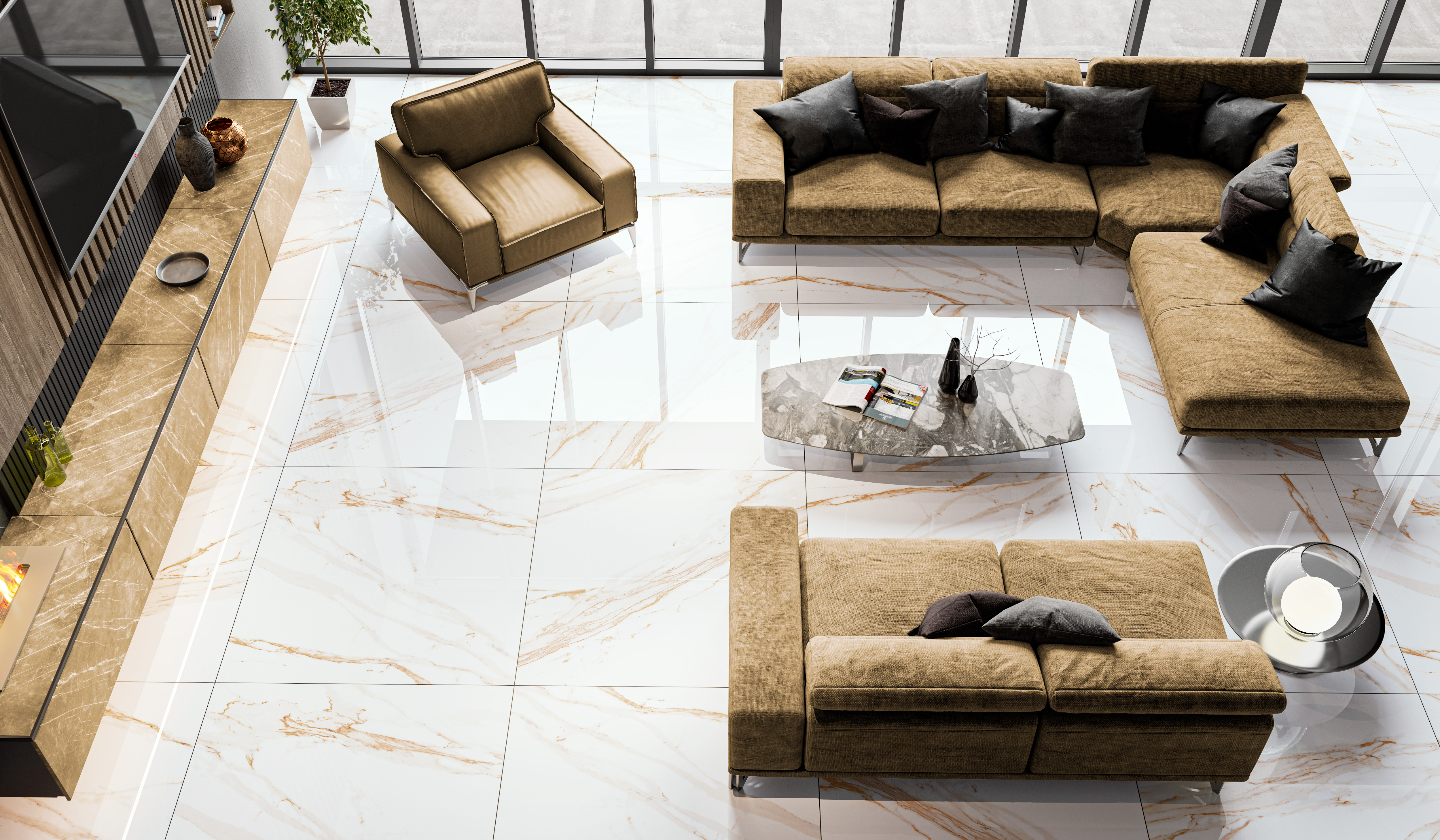 preço porcelanato acetinado m2