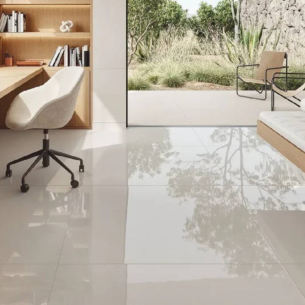 Porcelanato cinza 80x80