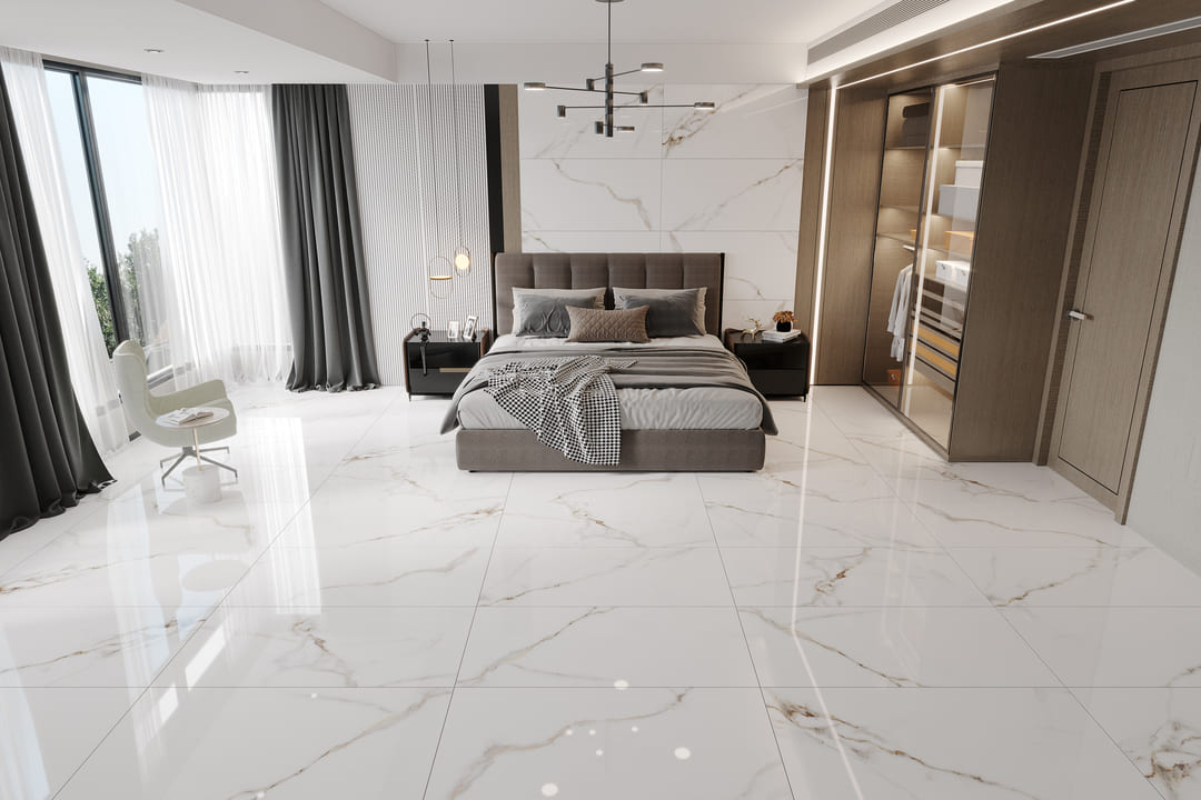 porcelanato marmorizado acetinado