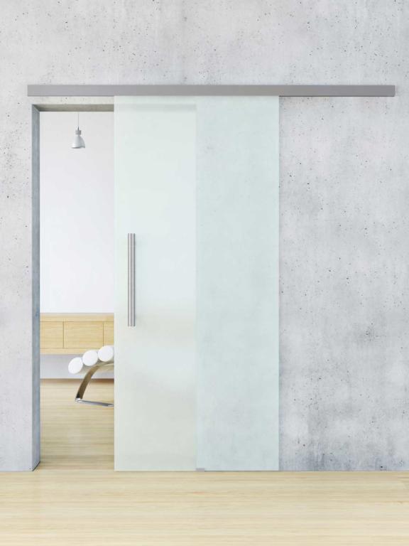 porta de correr de vidro para quarto