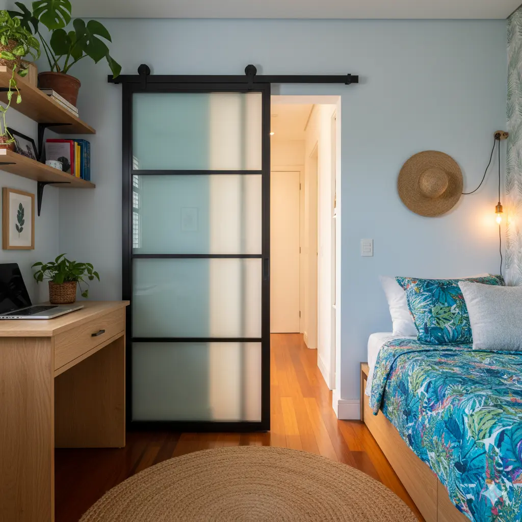 Guia Completo: Como Escolher a Porta de Correr de Vidro Ideal para o Seu Quarto