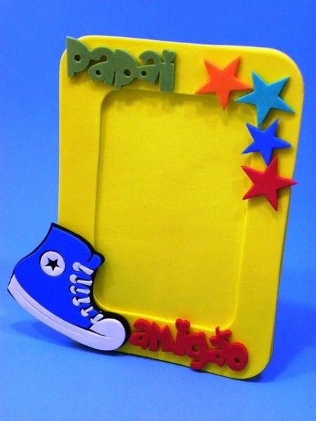 Passo a Passo Detalhado: Montando seu Porta-Retrato de EVA do Zero