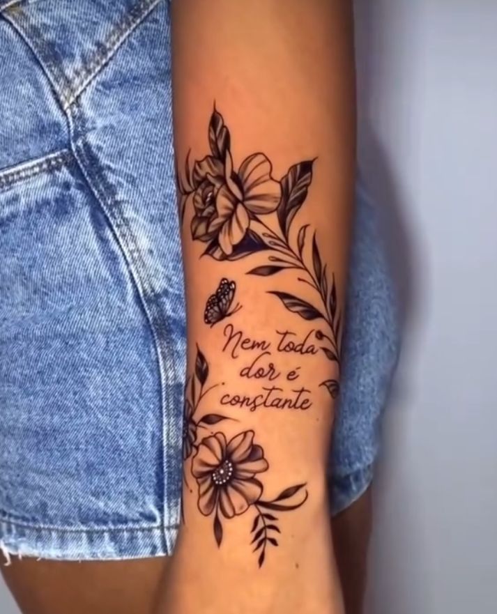 preço tatuagem feminina antebraço pequena